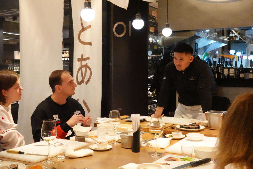 ウクライナ企業Good WineとのPOP UPレストラン及び和食講座の開催